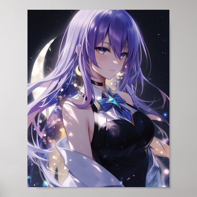 Moona Hoshinova - Hololive | Pôster (Frente)