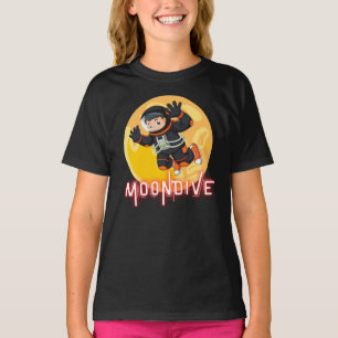 MOONDIVE - Camisa T ASTRONAUTA ESPACIAL