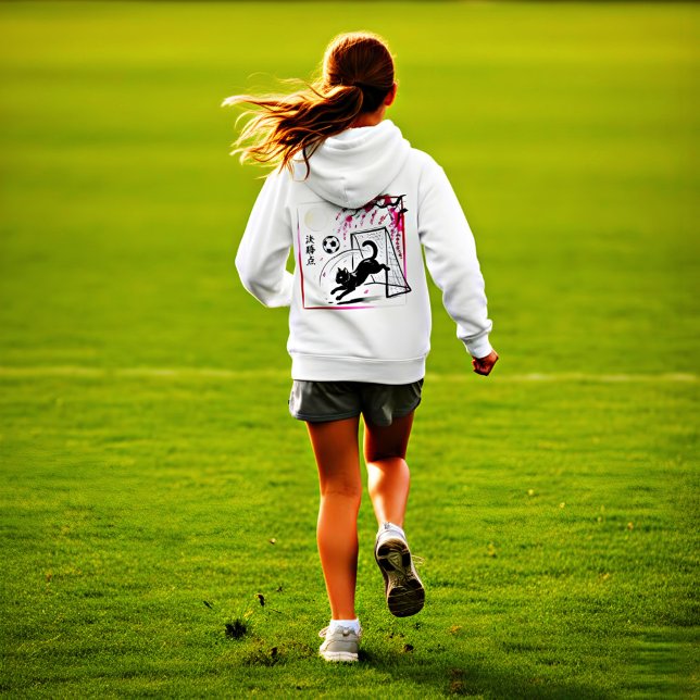 Moonlit Cherry Blossom Cat Soccer for japaness art (Criador carregado)