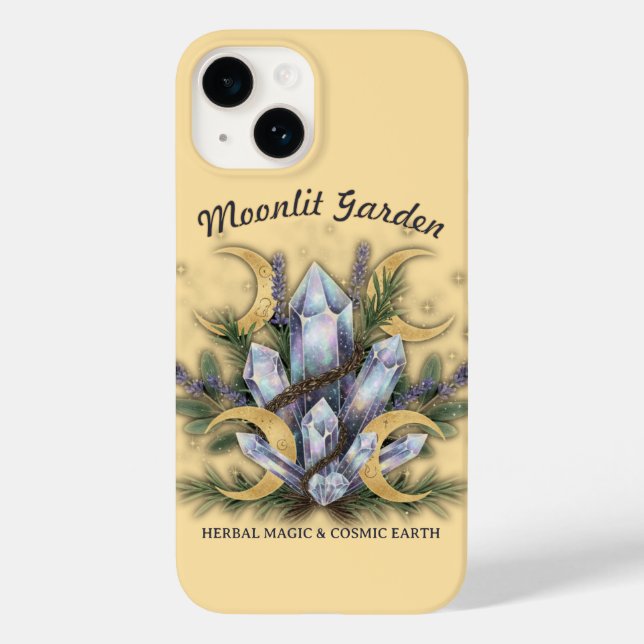 Moonlit Garden Crystal Bouquet • Herbal Magic (Verso)