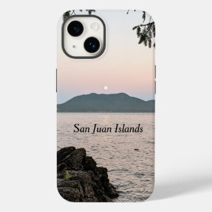 Moonrise nas Ilhas San Juan