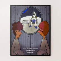 Moonwalk Jigsee Quebra-cabeça 16 x 20