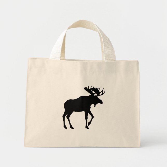 Moose Bolsas - Personalize com seu próprio texto (Frente)