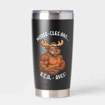 Moose-cles and BCAAs – Funny Gym Moose Workout