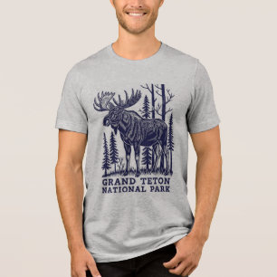 Moose no Parque Nacional de Grand Teton