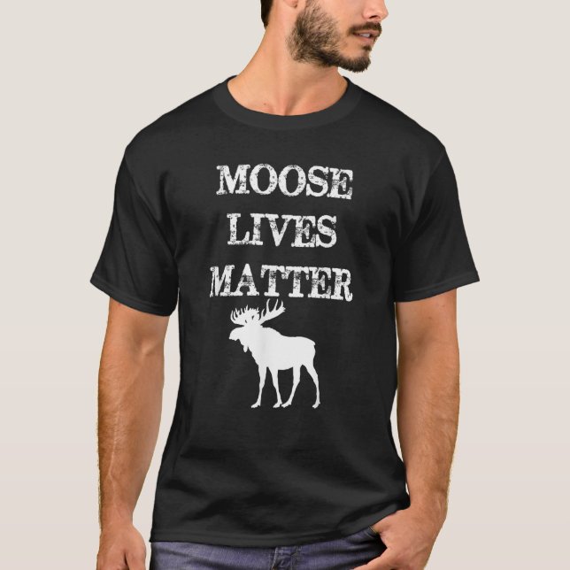 Moose Roupa Moose Merchandise Moose T Camisa (Frente)