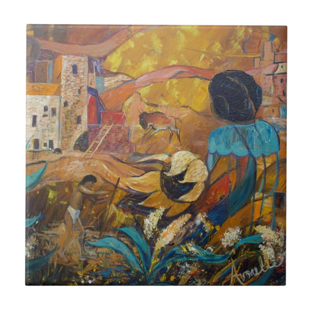 Moradores do penhasco (Frente)