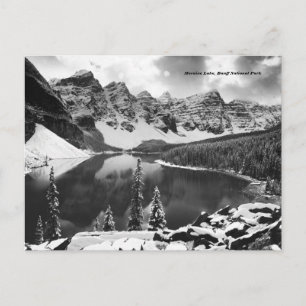 Moraine Lake, Cartão postal do Banff National Par