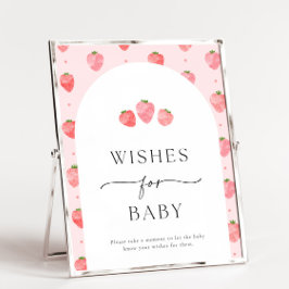 Morango Deseja Um Sinal De Bebê