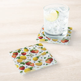 Morango e Fruta fresca de limão