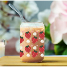 Morango e Margarida Floral