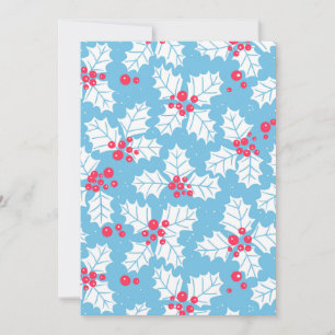 Morango Holly em azul