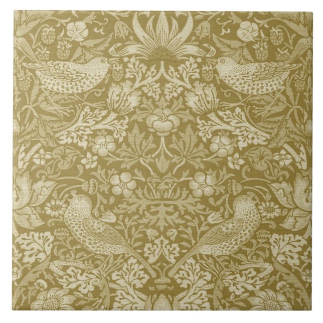 Morango Ladrão Dourado, William Morris (Frente)