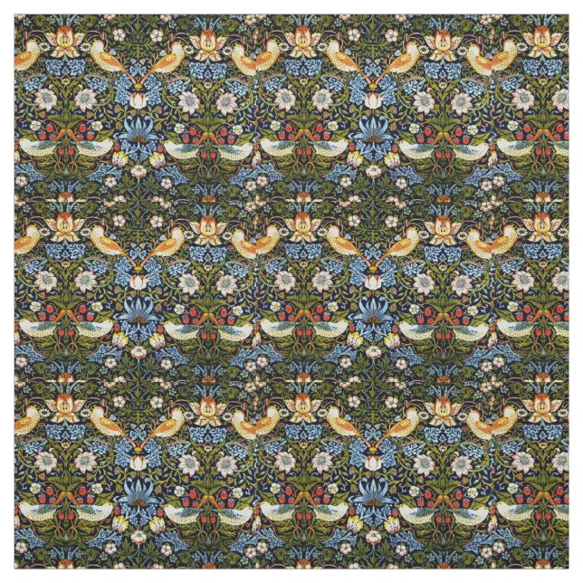 Morango Ladrão por William Morris Tecido (Modelo)