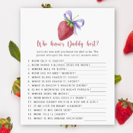 Morango - Quem sabe o melhor jogo do Pai