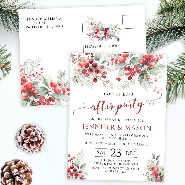 Morangos felizes para sempre depois do cartão post (Criador carregado)