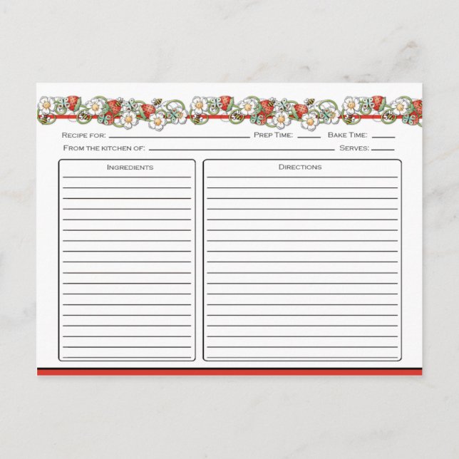 Morangos Lady Bugs Recebe Cartões (Verso)