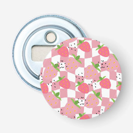 Morangos legal, de cozinha rosa, com Designs