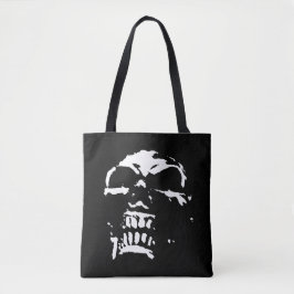 Morbid Skull Tote Bag