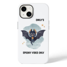 Morcego Fofo Nome Personalizado Halloween Vibraçõe