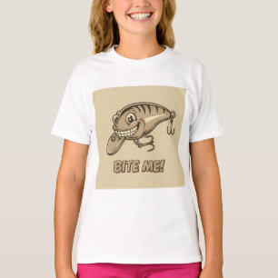 Morda-Me! Camiseta de atração de pesca