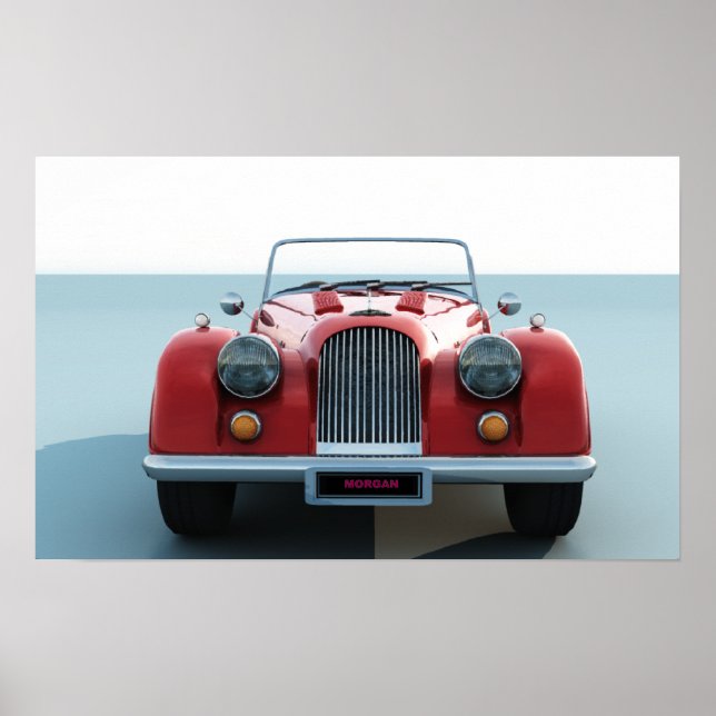 Morgan car poster (Frente)