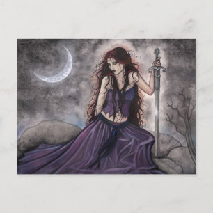 Morgan Le Fay  Cartão Postal de Fantasia