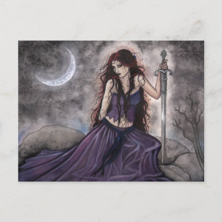 Morgan Le Fay Cartão Postal de Fantasia