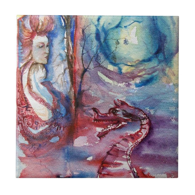 MORGANA / Magia e Mistério, Fantasia Azul Rosa (Frente)