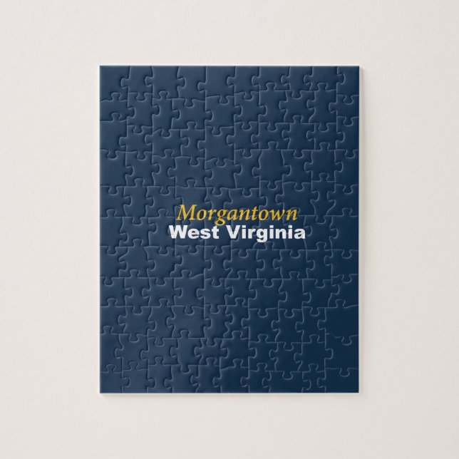 Morgantown, West Virginia Photo Quebra-cabeça (Vertical)