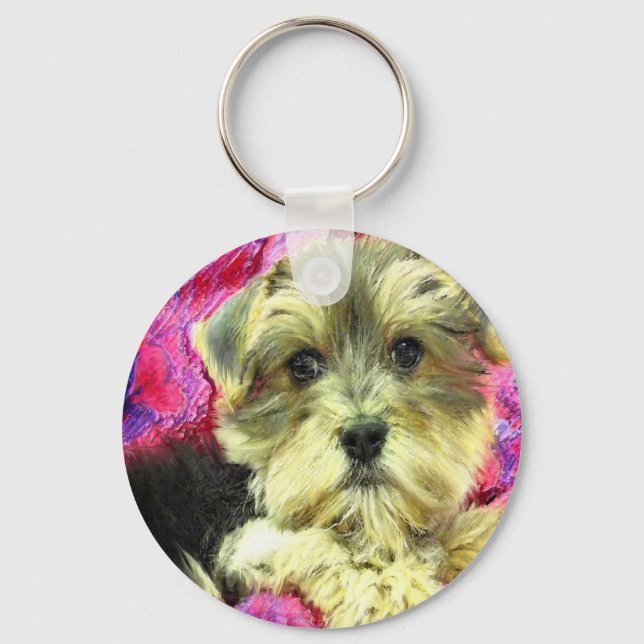 morkie puppy chaveiro (Frente)