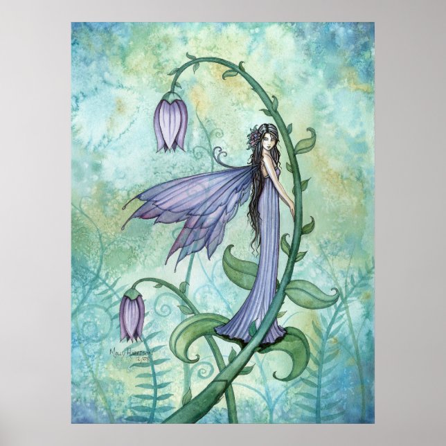 Morning Bell Fairy Fantasy Poster (Frente)