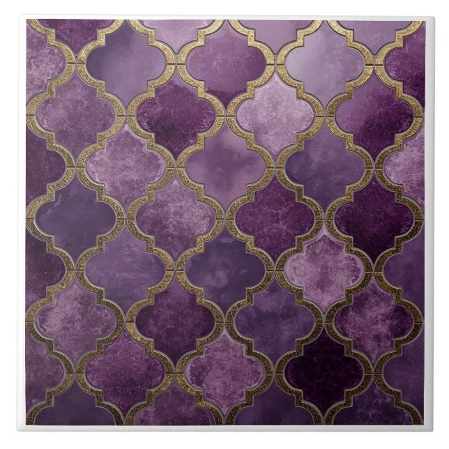 Moroccan Decorative Home Décor Accent Tile (Frente)