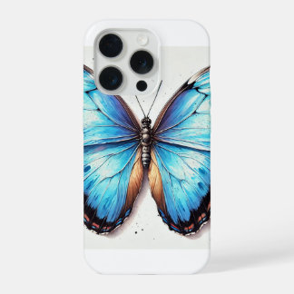Morpho Butterfly 071024IREF233 - Watercolor
