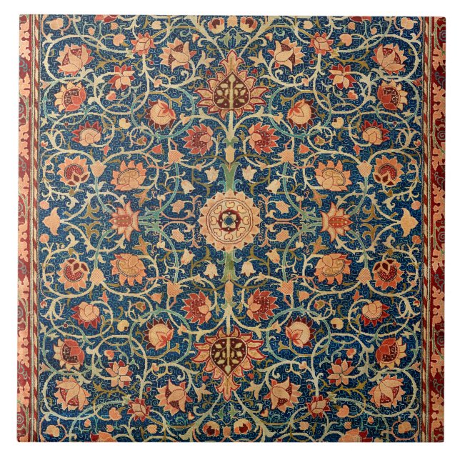 Morris - Holland Park, design de tapetes antigos (Frente)