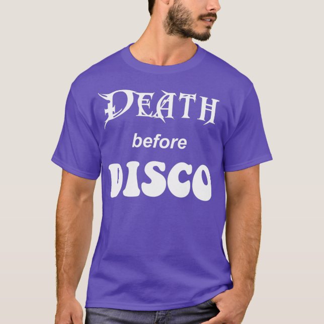 Morte Antes da Camisa Disco (Frente)