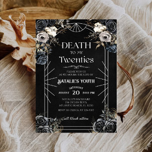 Morte ao meu convite para aniversário de 30 anos d