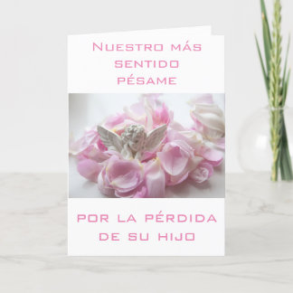 morte do cartão espanhol