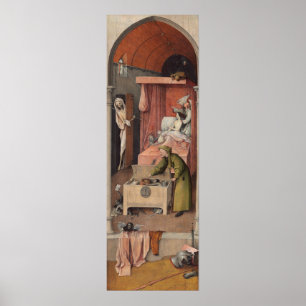 Morte e o avarento por Bosch - poster