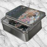 Morte e vida de Gustav Klimt Vintage Art Nouveau<br><div class="desc">Morte e vida (1908) de Gustav Klimt é uma pintura de arte vitoriana simbolismo das belas artes com duas partes separadas, Vida e Morte. À esquerda, a morte é representada por um clássico ceifeiro com crânio de ressonância, coberto por um roupão escuro enfeitado com uma cruz religiosa. À direita está...</div>