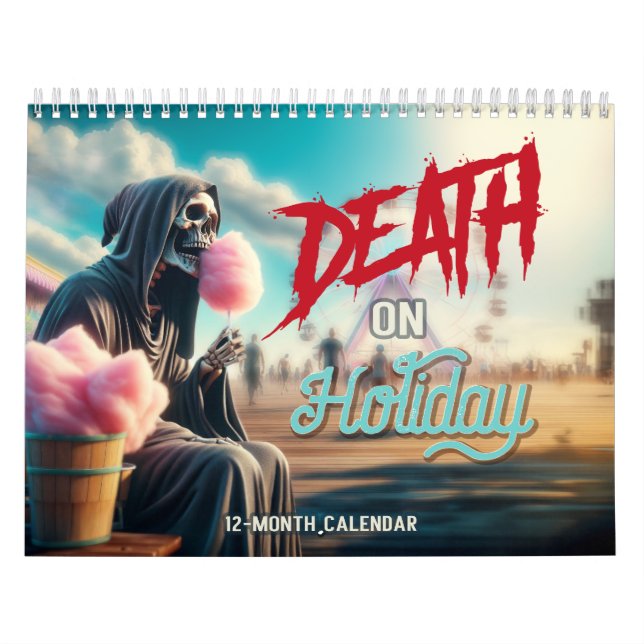 Morte em Férias! Calendário (Capa)