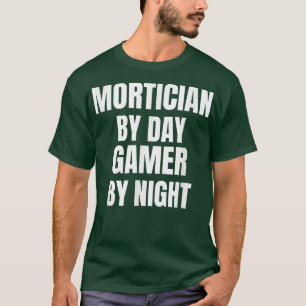 Morticista Por Jogador De Dia Por Camisa Noturna