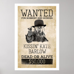 Morto Desejado Ou Poster Vivo Kissin Kate Barlow