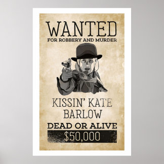 Morto Desejado Ou Poster Vivo Kissin Kate Barlow