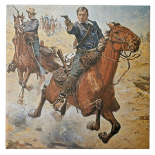 Morto Sure: um soldado da cavalaria dos E.U. nos