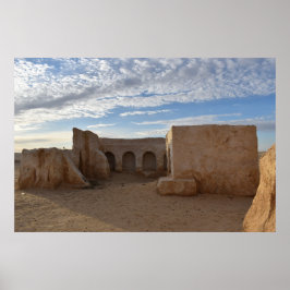 Mos Espa no planeta Tatooine Poster