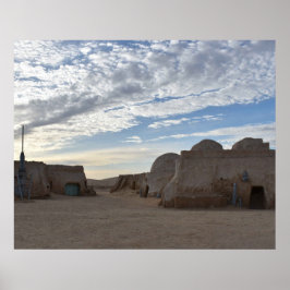 Mos Espa no planeta Tatooine Poster