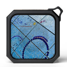 Mosaico Abstrato azul