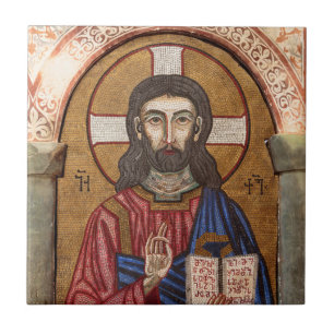Mosaico Antigo de Jesus