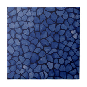 Mosaico Azul Escuro